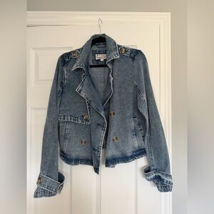 bohme Jones Cropped Trench